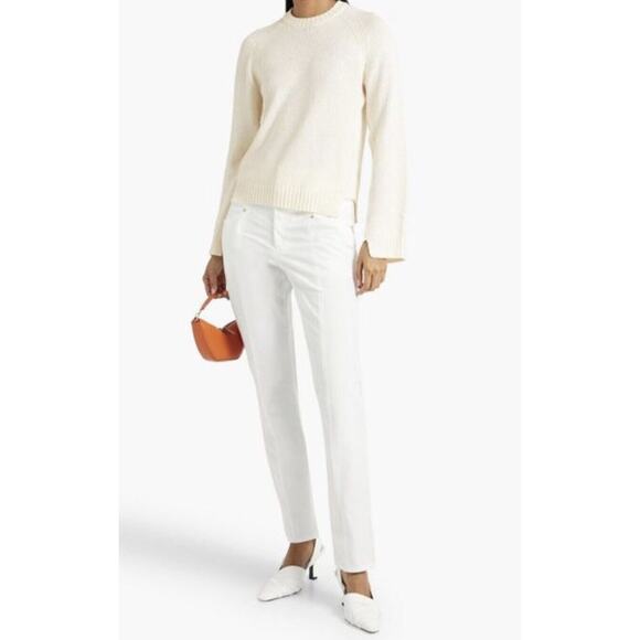 NAADAM Women's Natural Cotton-blend Gray Sweater Medium - Picture 7 of 7